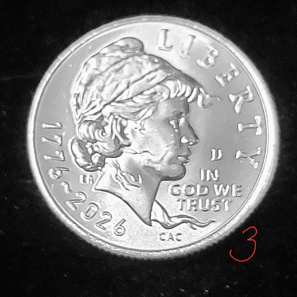 Emerging Liberty Dime. Set Of Two Commemorative Silver Coins 1776-2026 - Picture 8 of 10